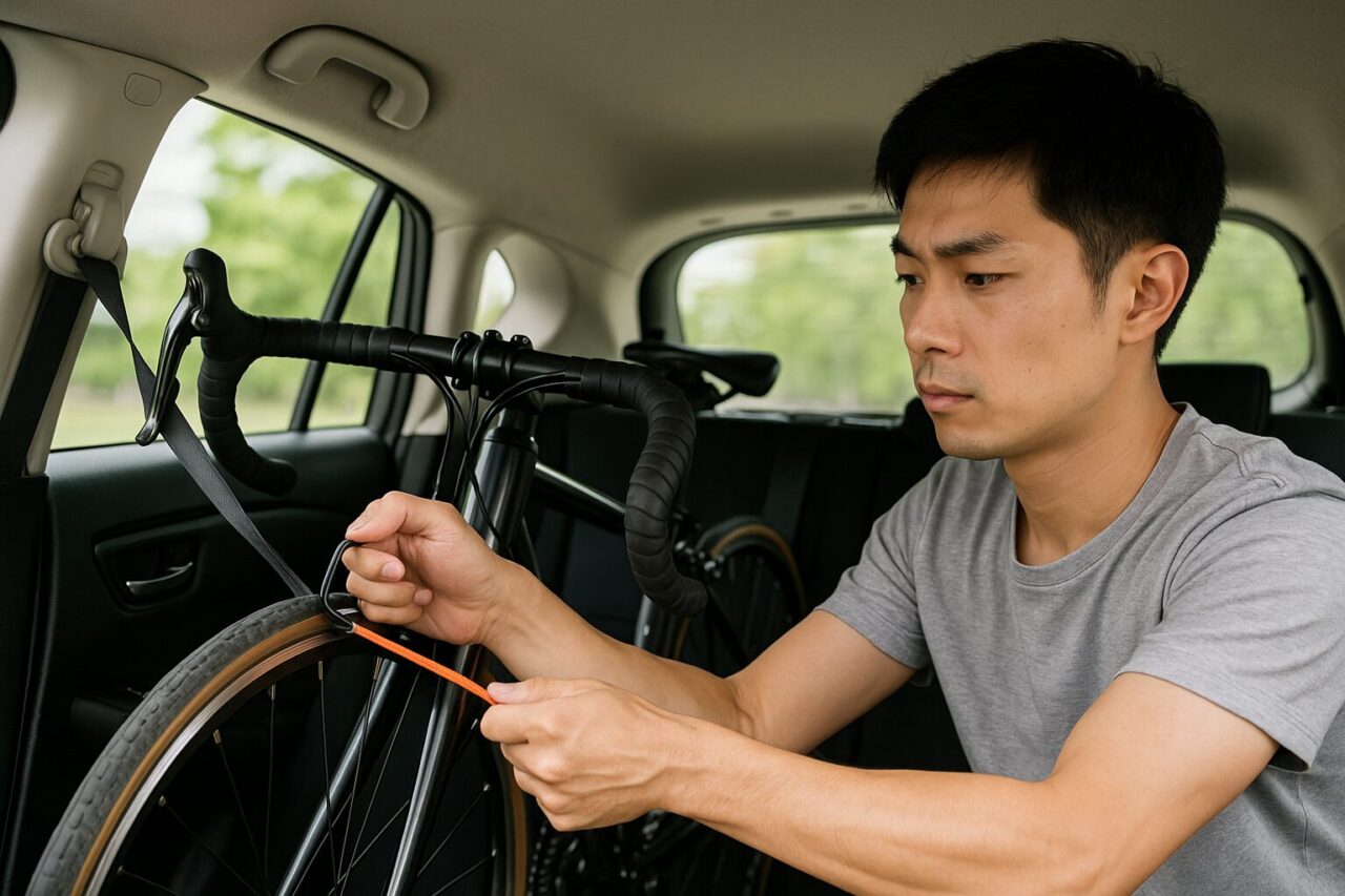 ロードバイク車載固定ベルトの選び方！おすすめと安全な使い方